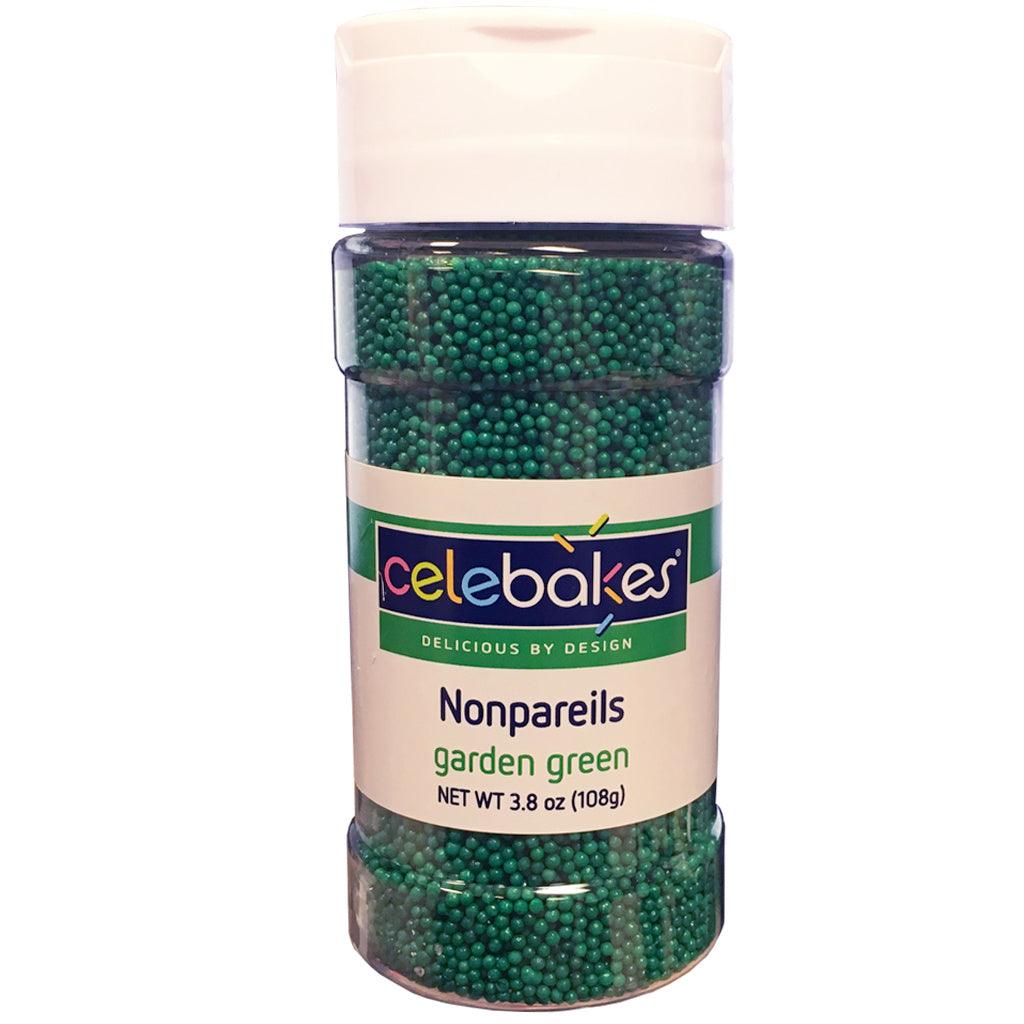 Garden Green Nonpareils - Designer Cookies ™ STUDIO