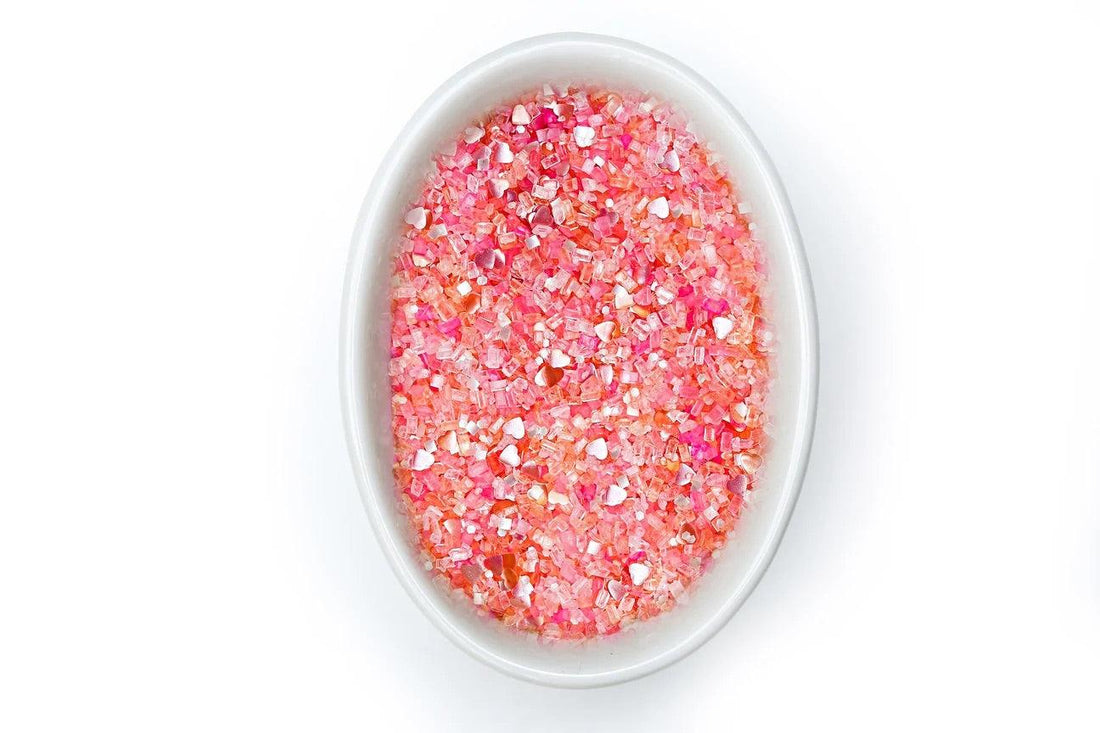 Make Me Blush Glittery Sugar - Designer Cookies ® STUDIO