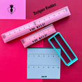 Ruler DC Printed Box™ (Box only) - Designer Cookies ™ STUDIO