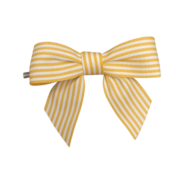 Skinny Yellow and White Stripe - Designer Cookies ™ STUDIO