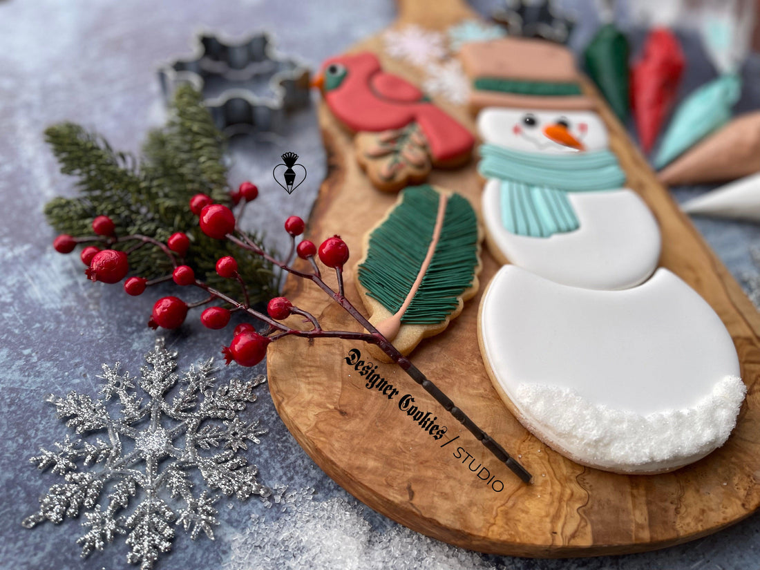 A Frosty Kind of Winter//All-Levels Class - Designer Cookies ® STUDIO