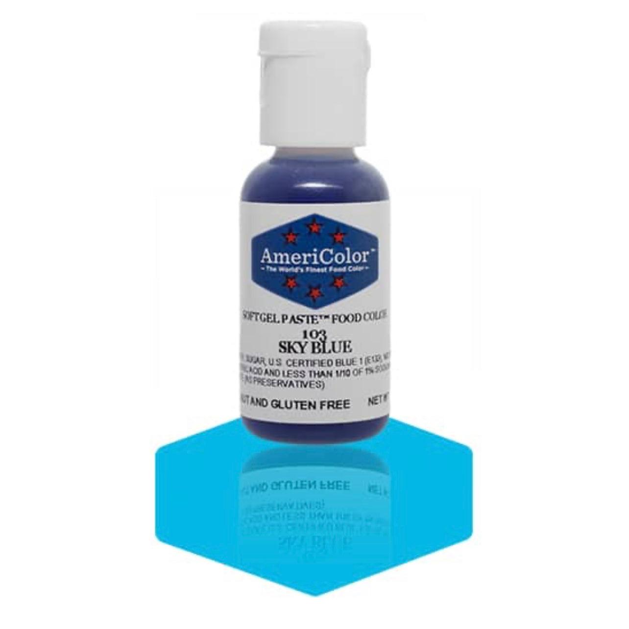 Americolor Soft Gel Paste sky blue