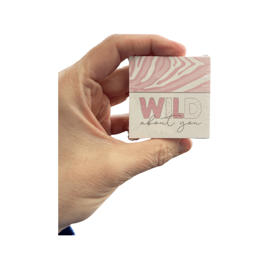 "Wild About You" Physical Tag (25 pcs.) - Designer Cookies ® STUDIO