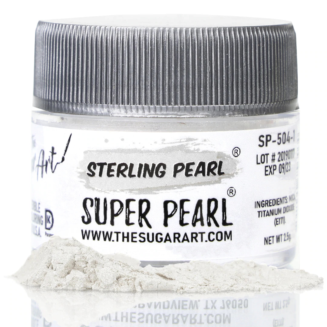 Assorted Sterling Pearl by The Sugar Art (not eligible for shipping) - Designer Cookies ® STUDIO