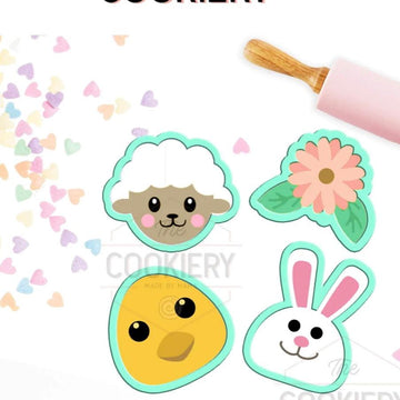 Easter Mini Cookie Cutter Set - Designer Cookies ™ STUDIO