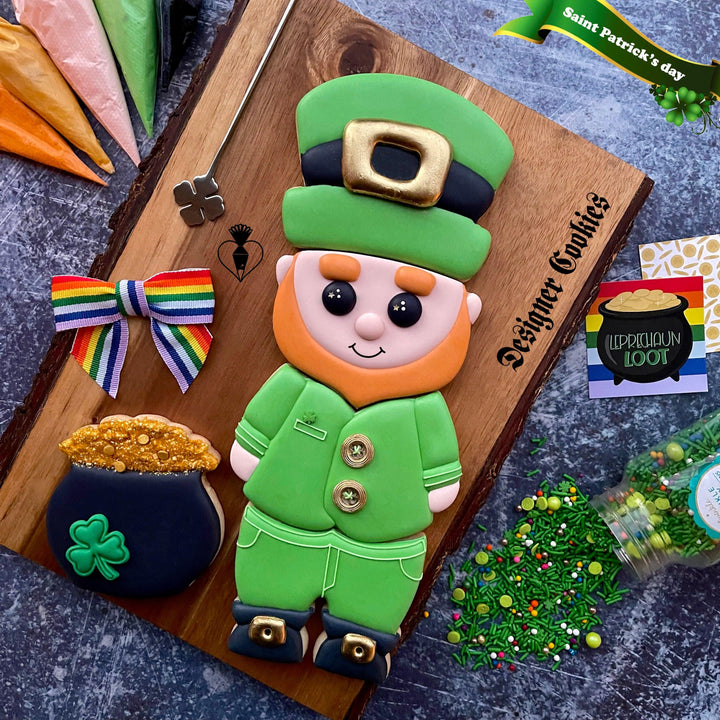 A Leprechaun and His Gold // All-levels Class - Designer Cookies ® STUDIO
