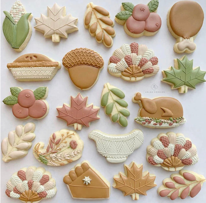 Fall Feast Mini Cookie Cutter Set