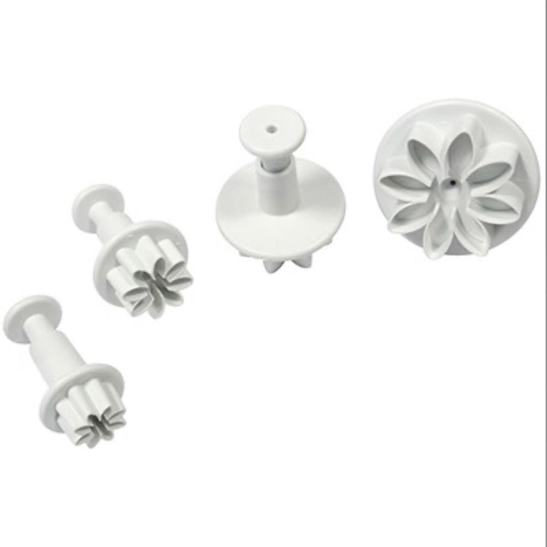 Daisy Marguerite Flower Plunger Cutter Set (4 pcs.) - Designer Cookies ™ STUDIO