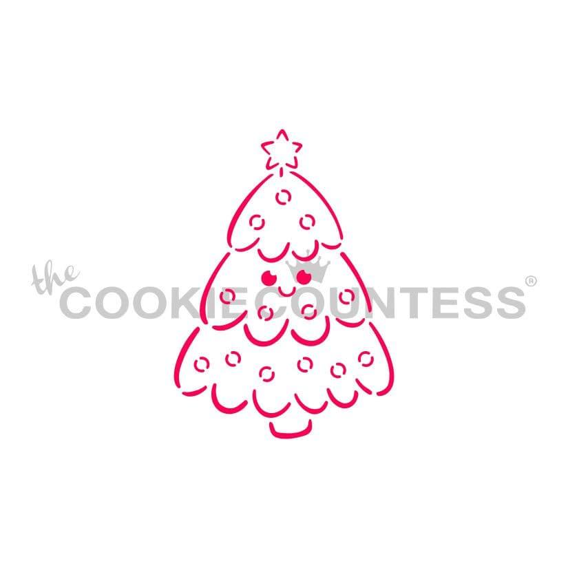 the cookie countess pyo paint your own cookie christmas tree