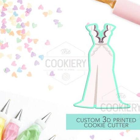Wedding Dress Cookie Cutter - Designer Cookies ® STUDIO