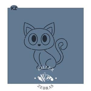 Cat Cookie Cutter (No stencil) - Designer Cookies ™ STUDIO