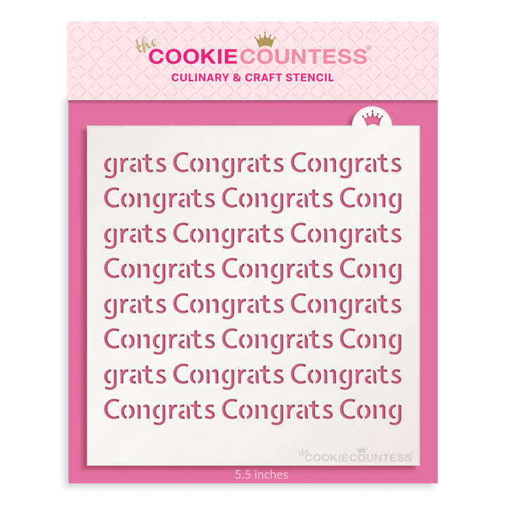 Congrats Repeat - Designer Cookies ™ STUDIO