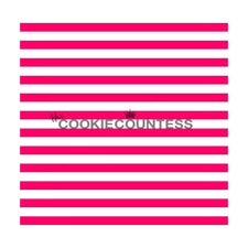 Narrow Stripe Stencil - Designer Cookies ™ STUDIO