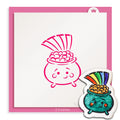 Pot of Gold PYO Stencil - Designer Cookies ™ STUDIO