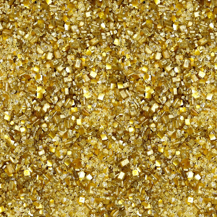 Bakery Bling Metallic Gold Glittery Sugar - Designer Cookies ® STUDIO