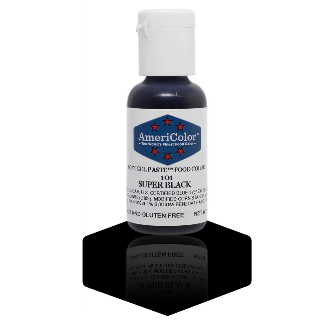 Americolor Soft Gel Paste super black