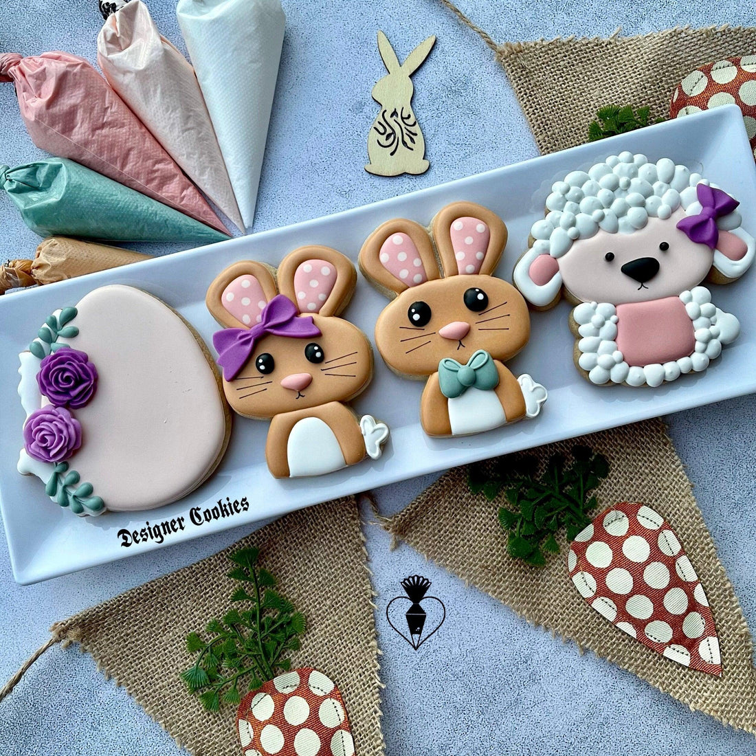 Hoppin’ Into Spring All-Levels Class // Saturday April 1st 5:00-7:15 PM - Designer Cookies ™ STUDIO