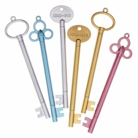 Key Pens (four colors) - Designer Cookies ® STUDIO