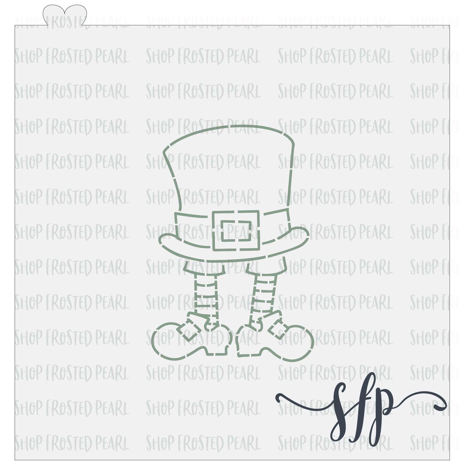 Leprechaun Hat PYO Stencil - Designer Cookies ® STUDIO