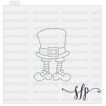 Leprechaun Hat PYO Stencil - Designer Cookies ® STUDIO