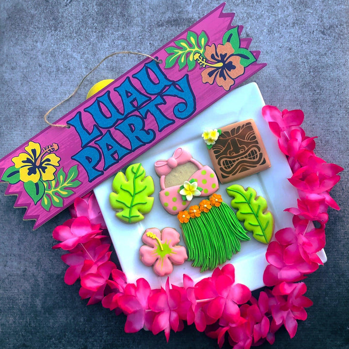 Tiki Summer Cookie Class // July 13th and 28th - Designer Cookies ® STUDIO