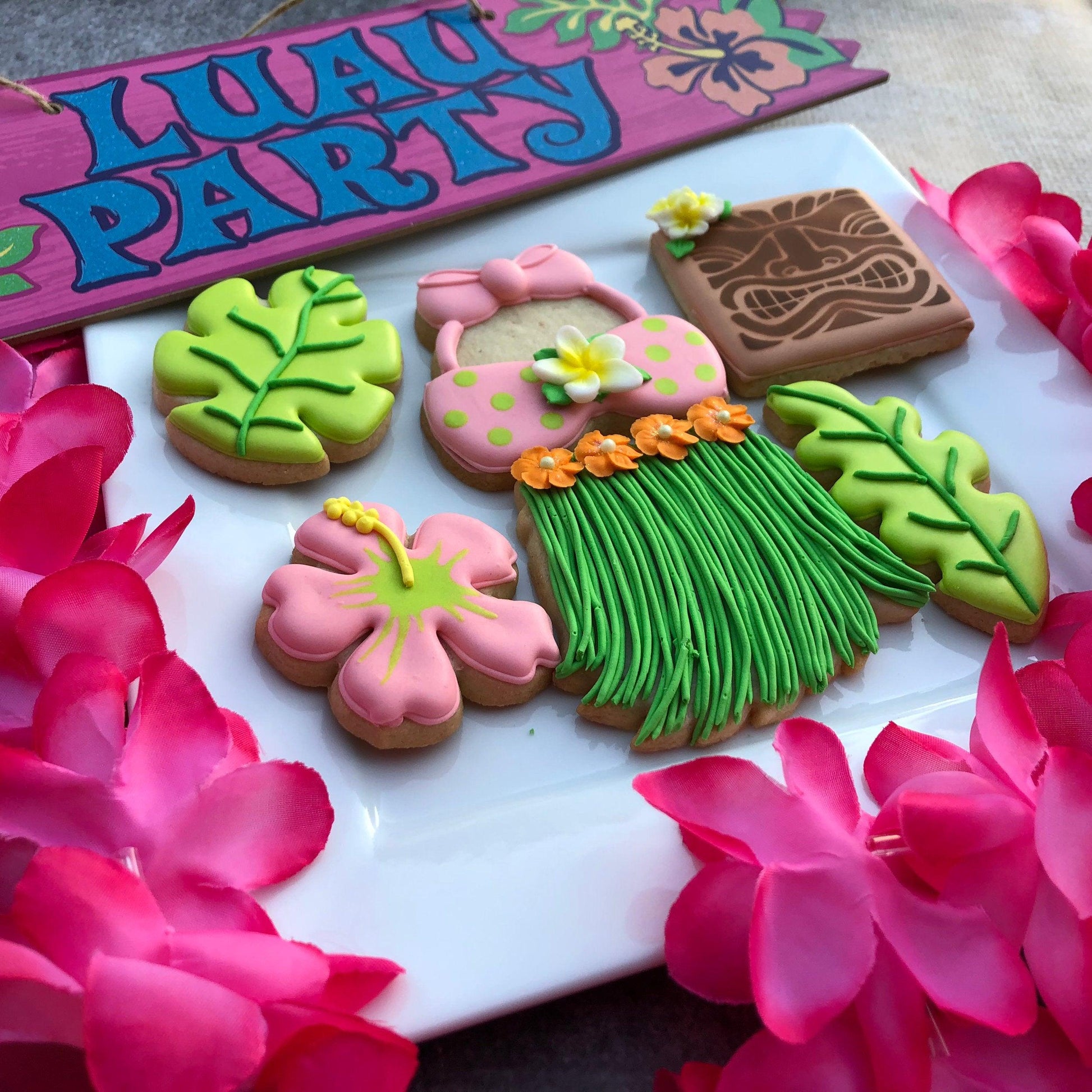 Tiki Summer Cookie Class // July 13th and 28th - Designer Cookies ® STUDIO