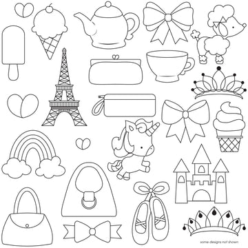 Pretty Things Pattern Sheets - Designer Cookies ® STUDIO