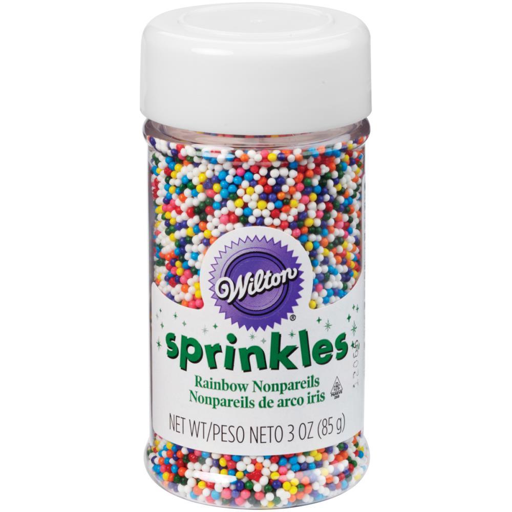 Rainbow Nonpareil Sprinkles - Designer Cookies ™ STUDIO