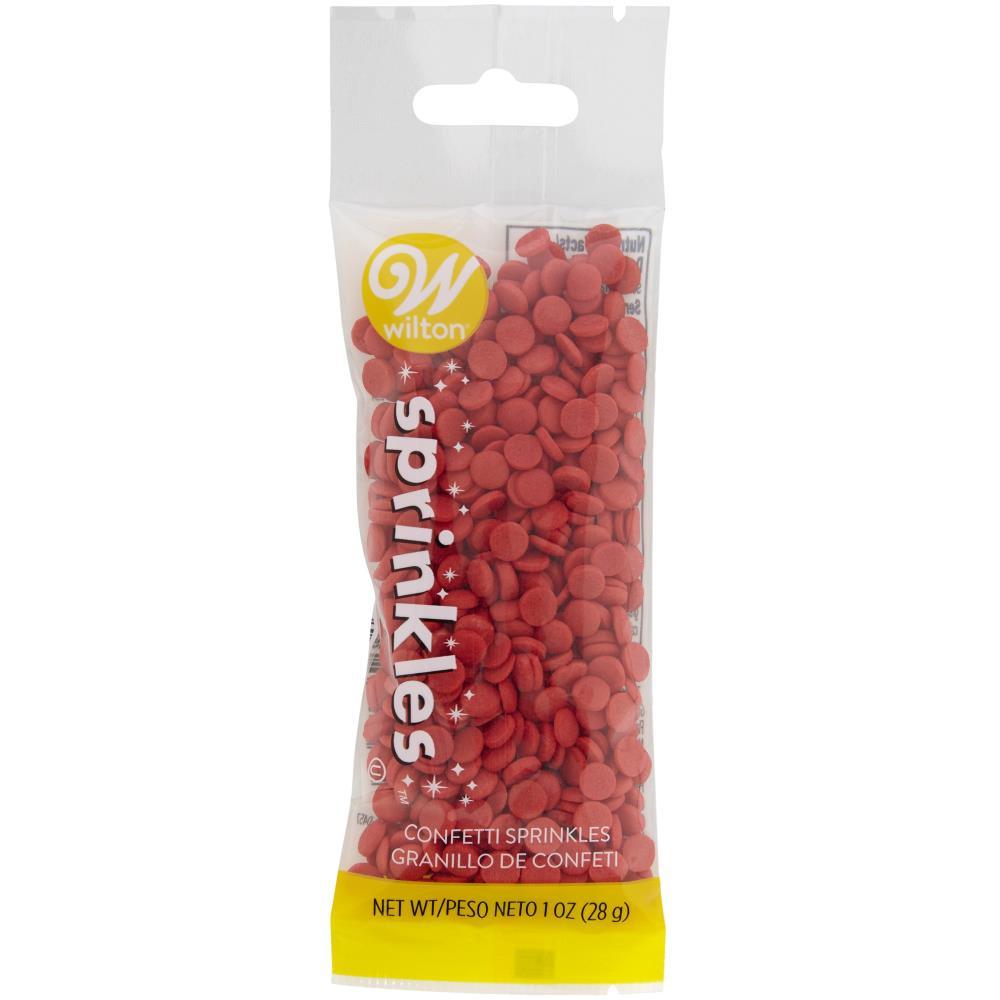 Red Confetti Pouch - Designer Cookies ® STUDIO