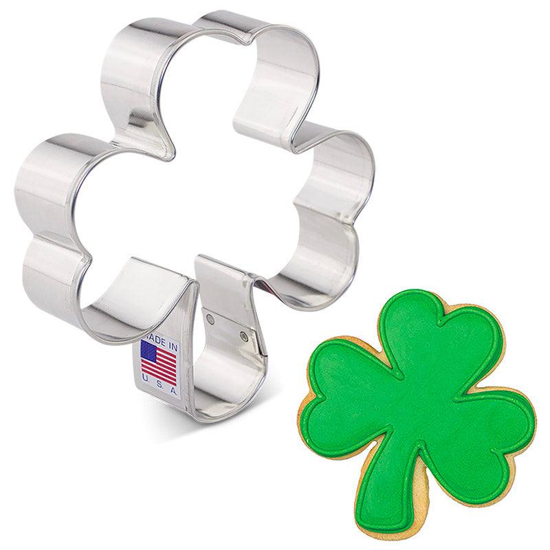 Shamrock Cookie Cutter - Designer Cookies ™ STUDIO