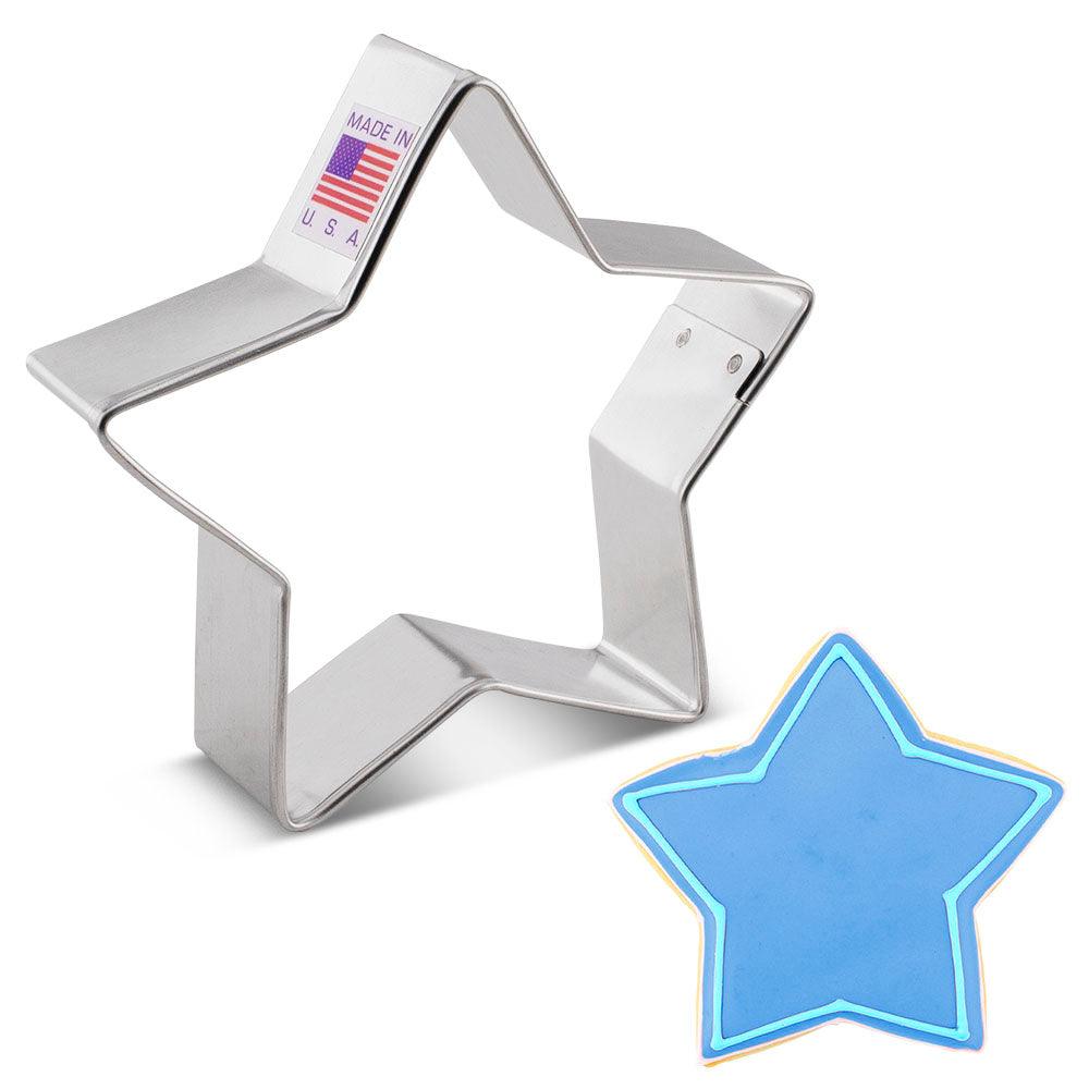 Star Cookie Cutter, 3 1/2" - Designer Cookies ™ STUDIO