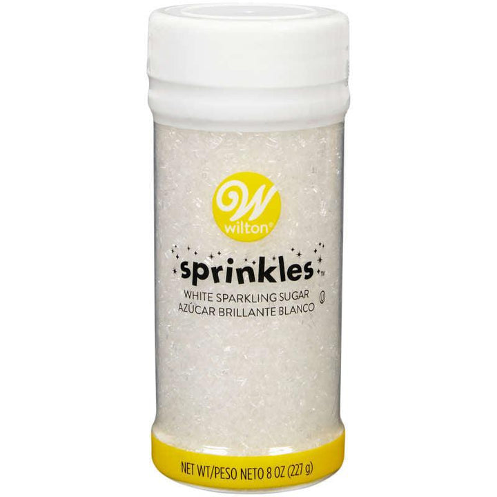 White Sparkling Sugar (8 oz.) - Designer Cookies ™ STUDIO